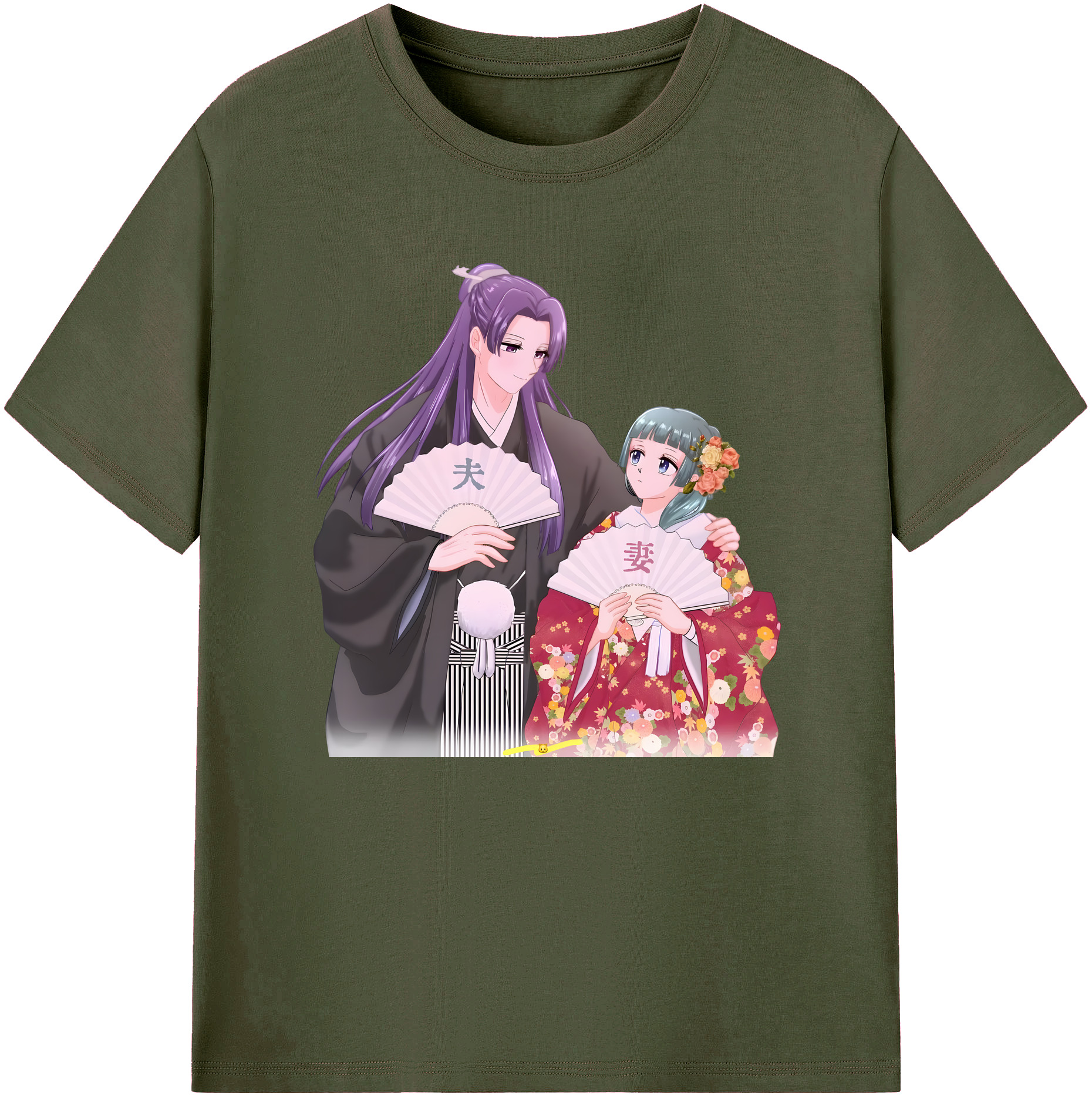 （画像用） 薬屋のひとりごと The Apothecary Diaries 綿100％ メンズ半袖Tシャツ｜肌触りやわらか＆通気性